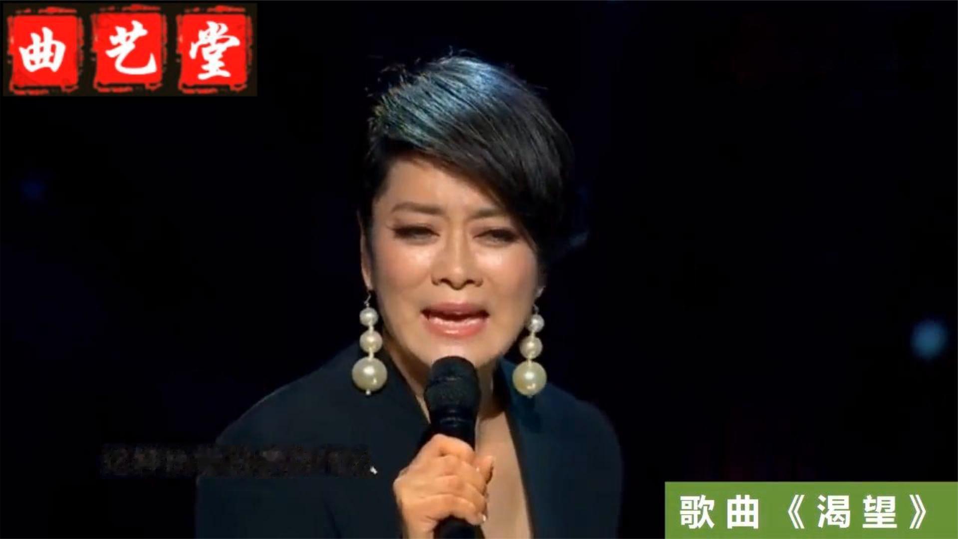 毛阿敏深情演唱《渴望》，太好听了，“宋大成”亲自上台献花