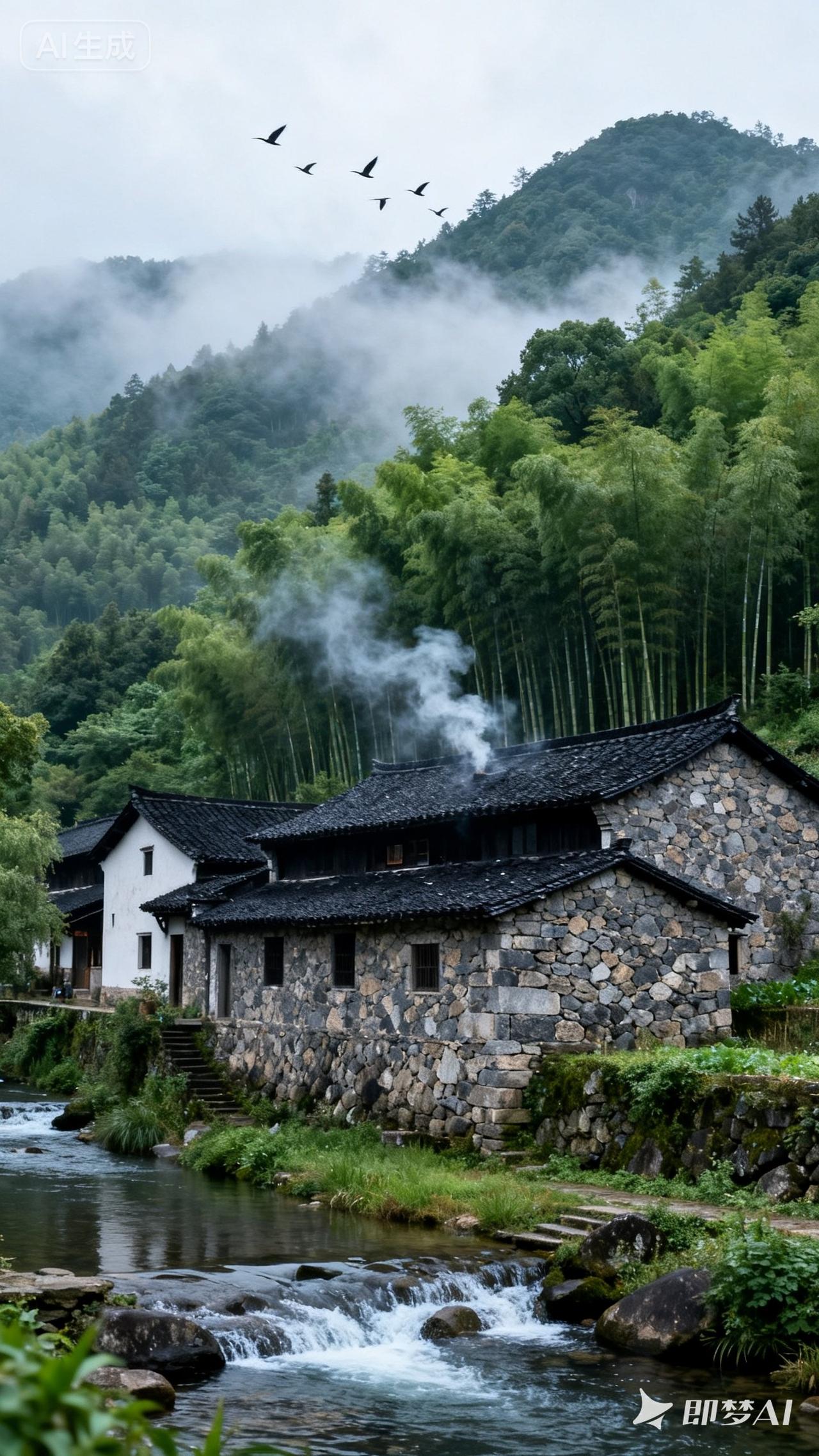 你喜欢古建筑和水墨山水吗? 我超爱古建筑和水墨山水！每次看到古建筑，就像穿越回了