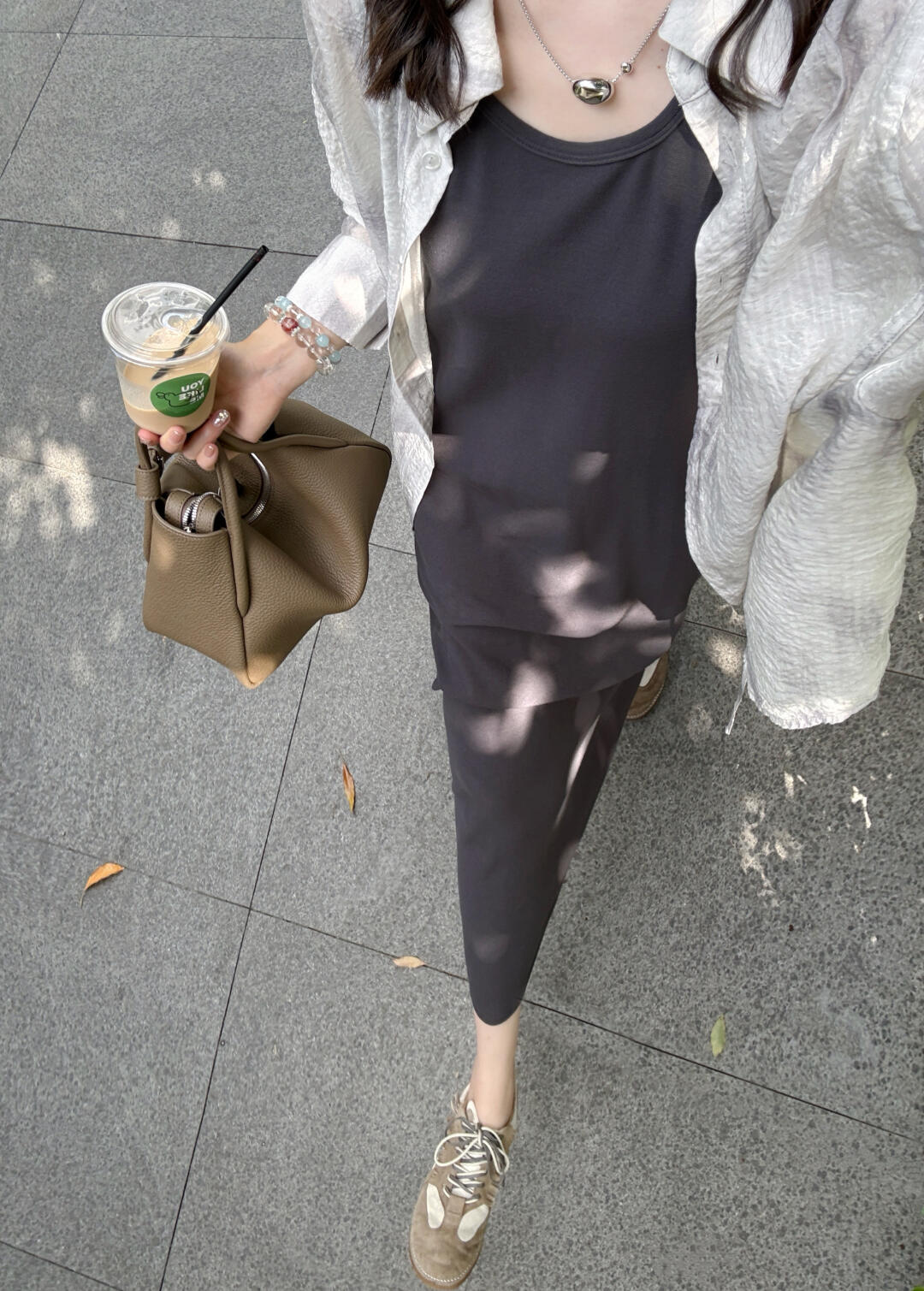 背心裙➕衬衫太舒服太时髦了！韩女穿搭好绝！