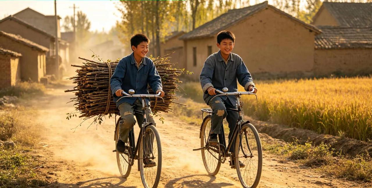 满满的年代感，二八大杠承载了我们整整一代人的少年岁月。