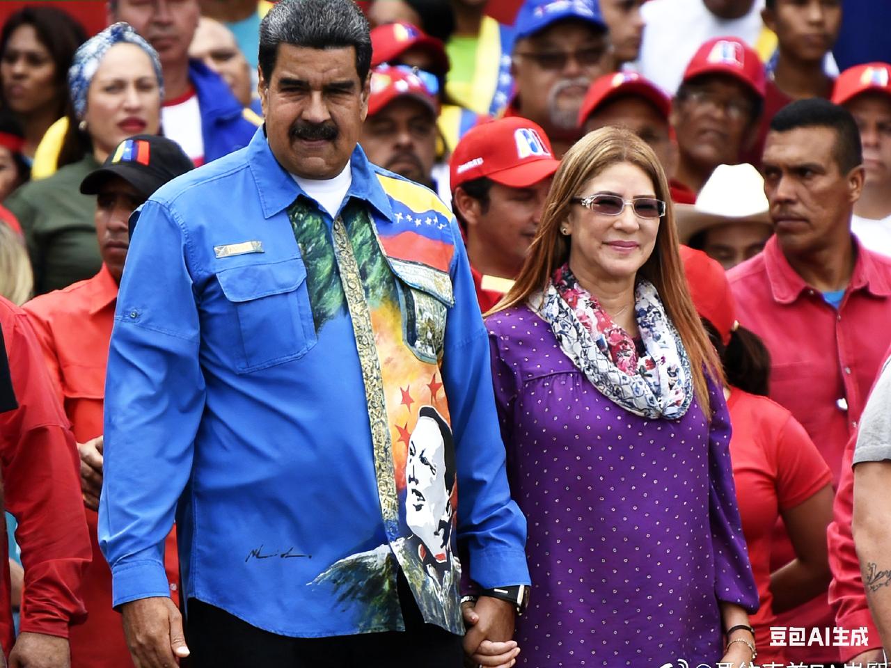 满屋子的钢板加固!
甚至连大门都是特制的钢门，马杜罗还是没能跑掉。

特朗普描述