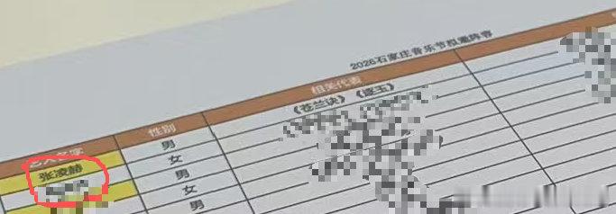 张凌赫或将参加音乐节 网传张凌赫音乐节首秀石家庄音乐节还未官宣就热度飙升，网传拟