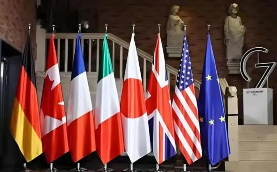 美国、德国、英国、法国、日本、意大利、加拿大发表联合声明，中国强烈反对。

七国