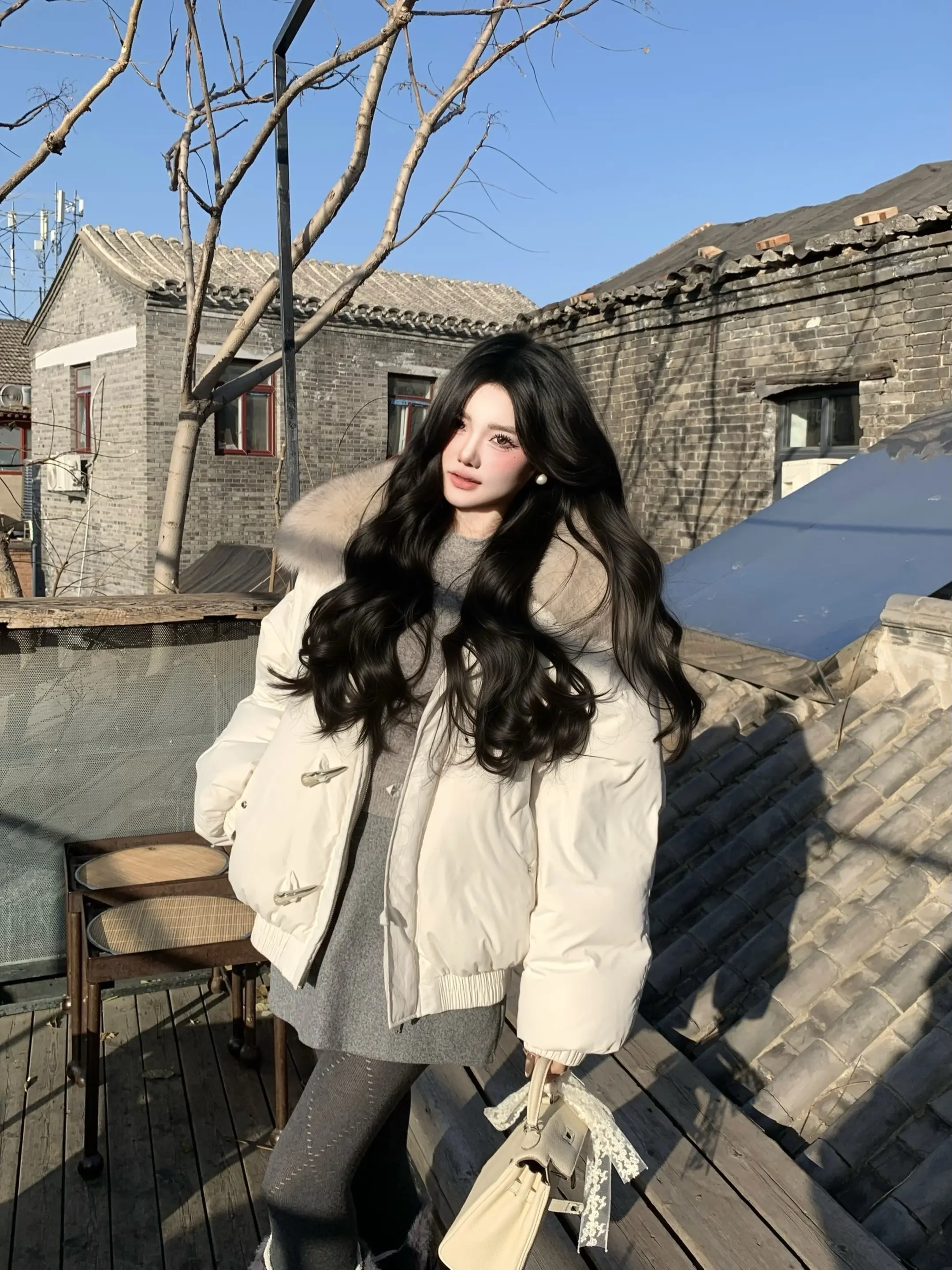 北京胡同里的冬