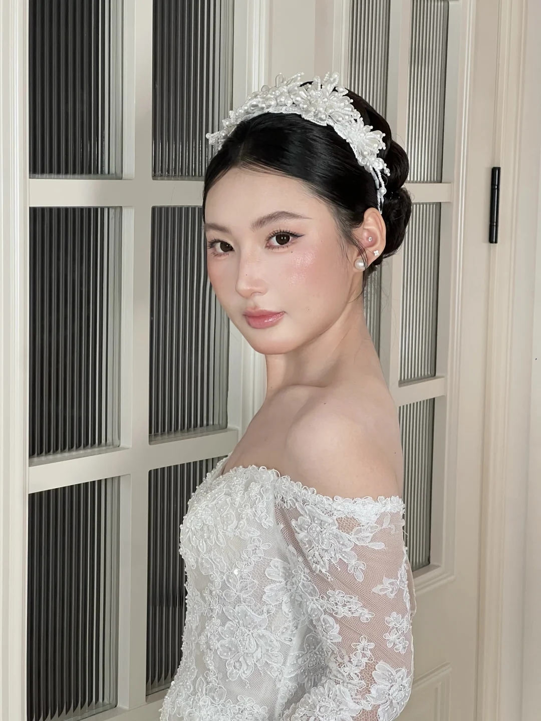 “我终于找到了梦中婚礼的造型”