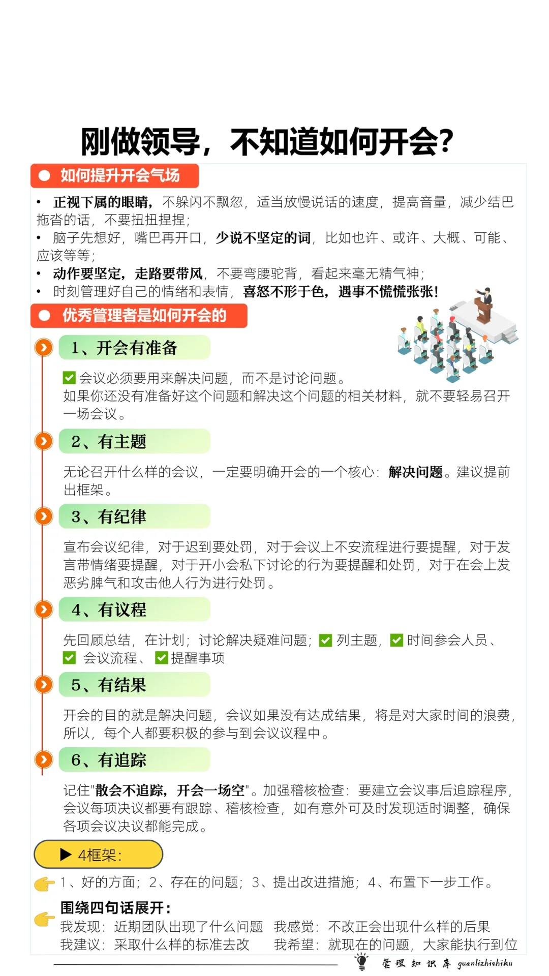 ✅刚做领导，要学会这样开会