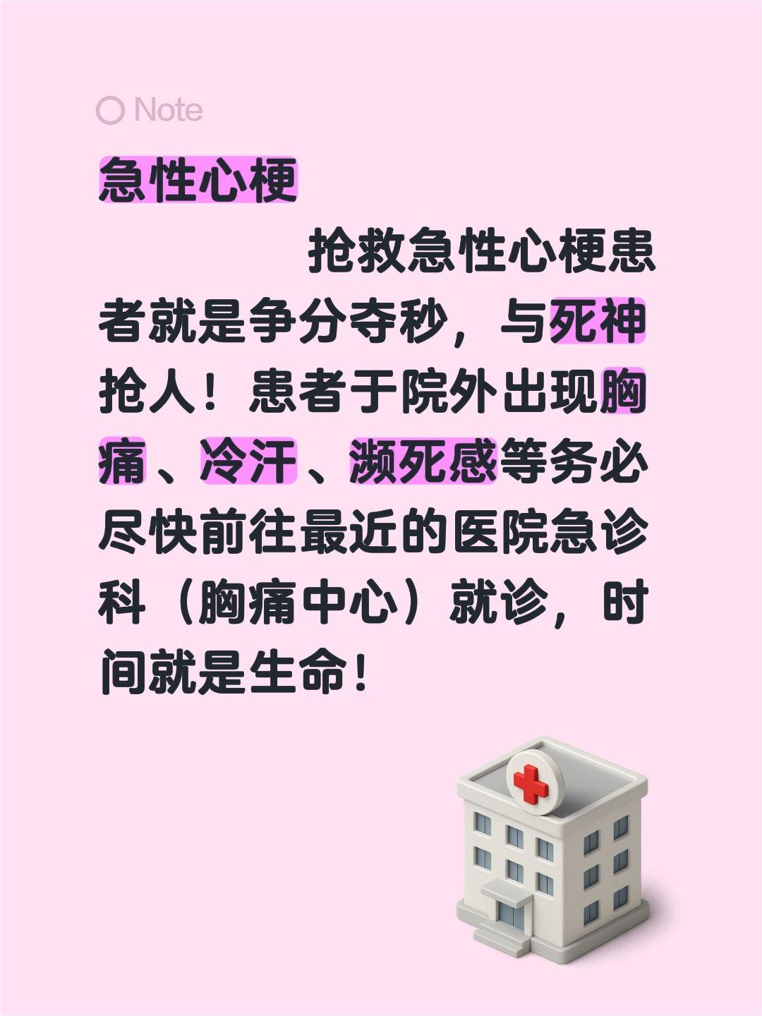 急性心梗          抢救急性心梗患者就是争分夺秒，与死神抢人！...
