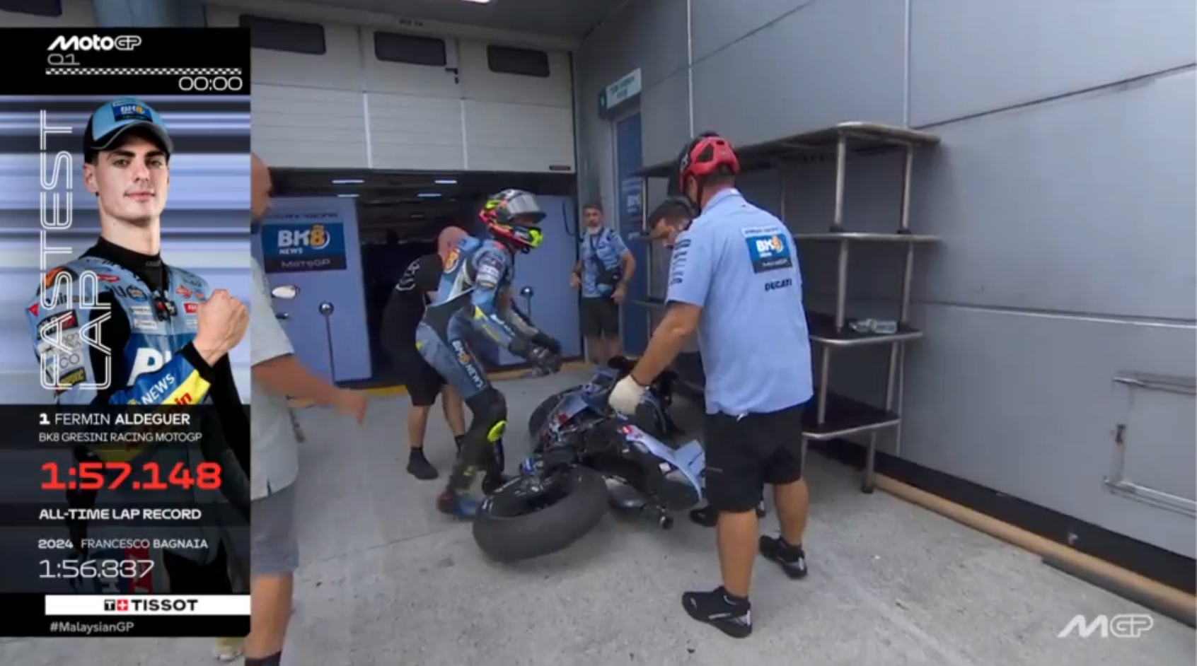 今年最离谱的摔车？？？MotoGP2025MotoGP马来西亚大奖赛 ​​​