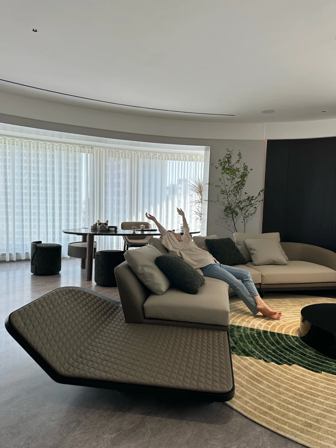 这次就听闺蜜的！通铺大理石瓷砖真的很高级