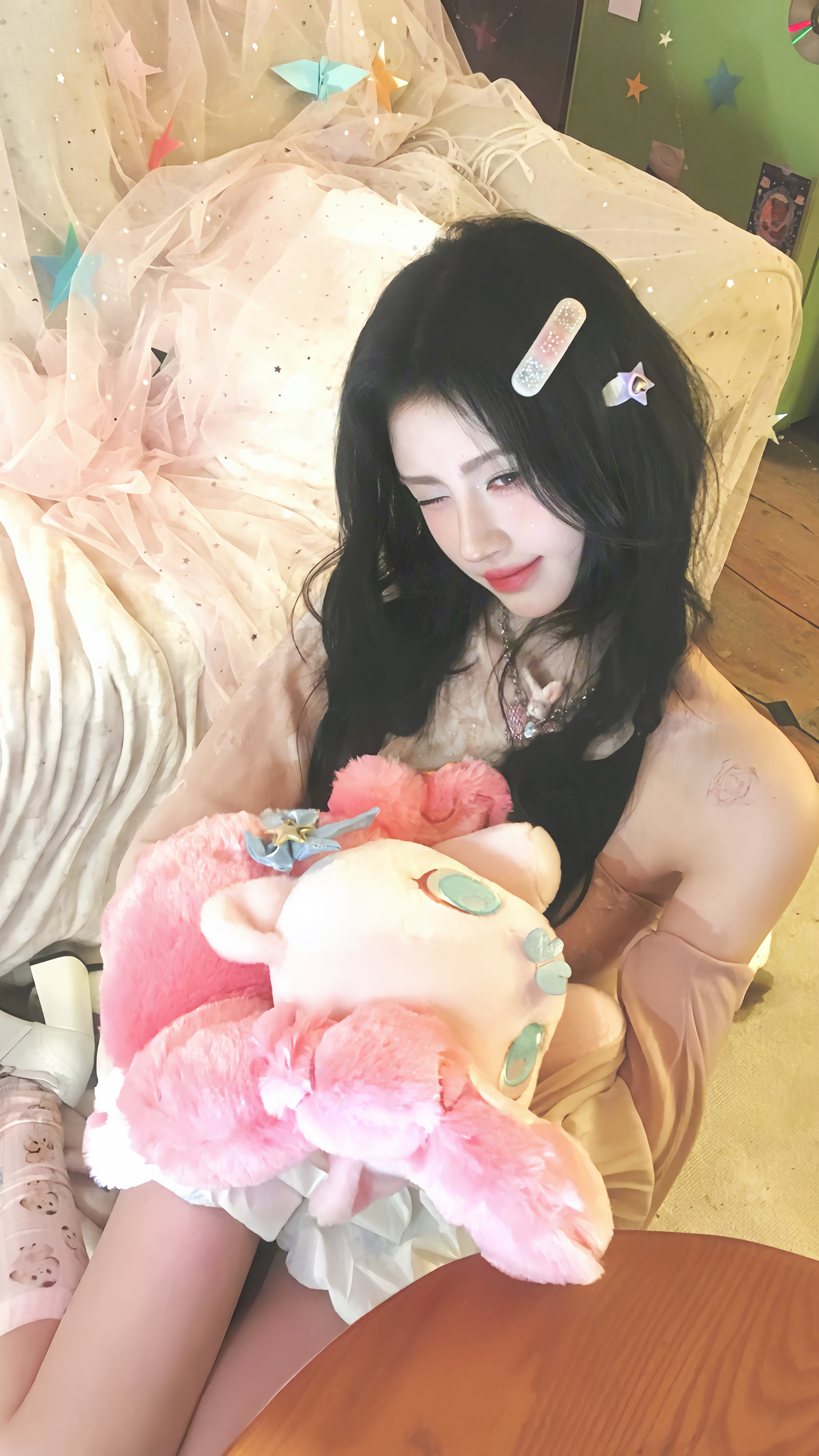 叮铃如此美萌的新头像get！！🧸🎀鞠婧祎 