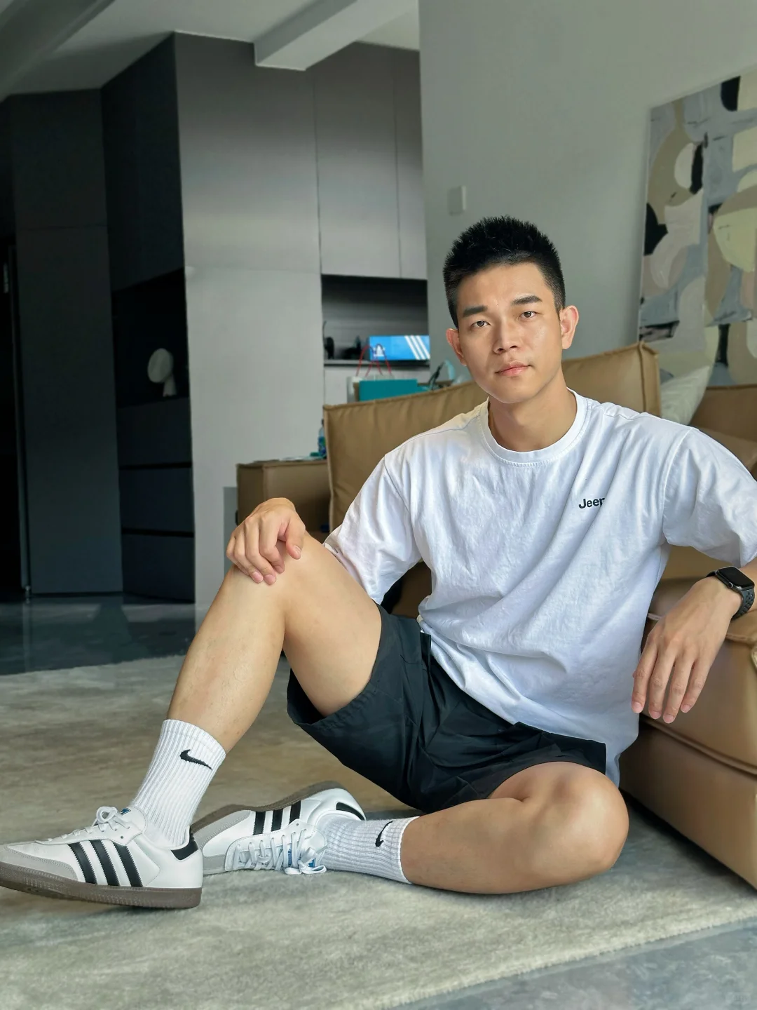 男生，简单干净就好