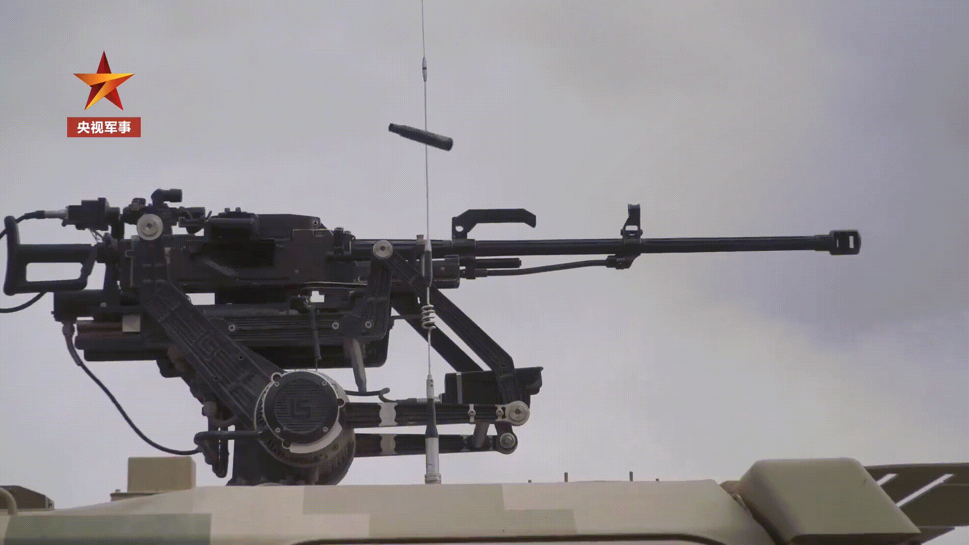 #动图# 好玩的8⑨武器站，车内遥控操作[666] ​​​