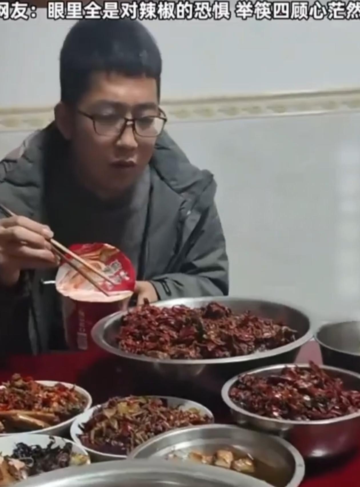 2026年2月18日，一名河北籍男子随家人在江西过年期间，因饮食口味差异引发广泛