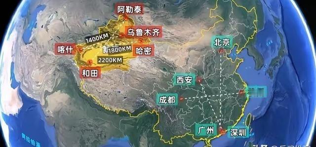 中央绝对有高人，20年前就在大力建设新疆的货运公路，进行新疆大开发。

自21世