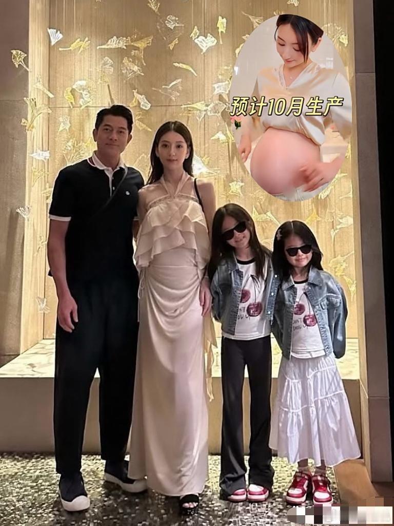 黄磊郭富城要三胎是在“拼儿子”吗？乔杉37岁妻子莫丹今日官宣三胎得子，儿子和大女
