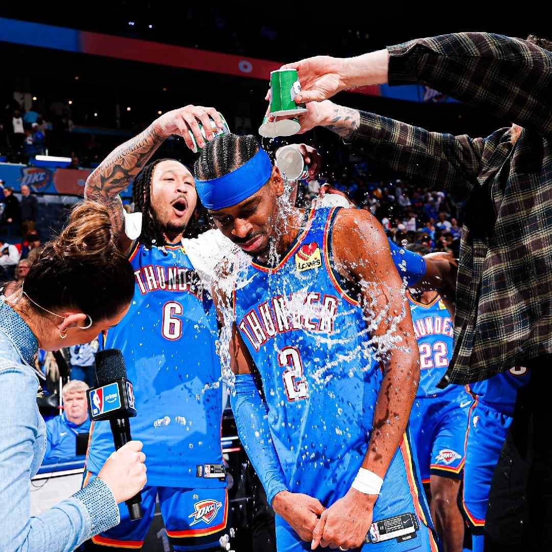 肯德里克帕金斯评价SGA：他是篮球界的迈克尔·杰克逊。他是一位艺术家，他每年发行