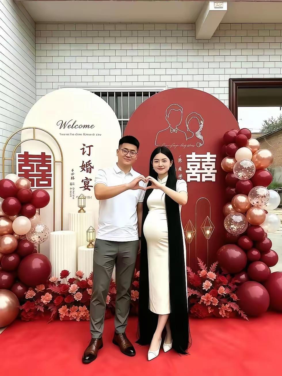 一位网友在社交平台分享了女儿的订婚细节，还满心骄傲地对外炫耀。
这场订婚里，男方