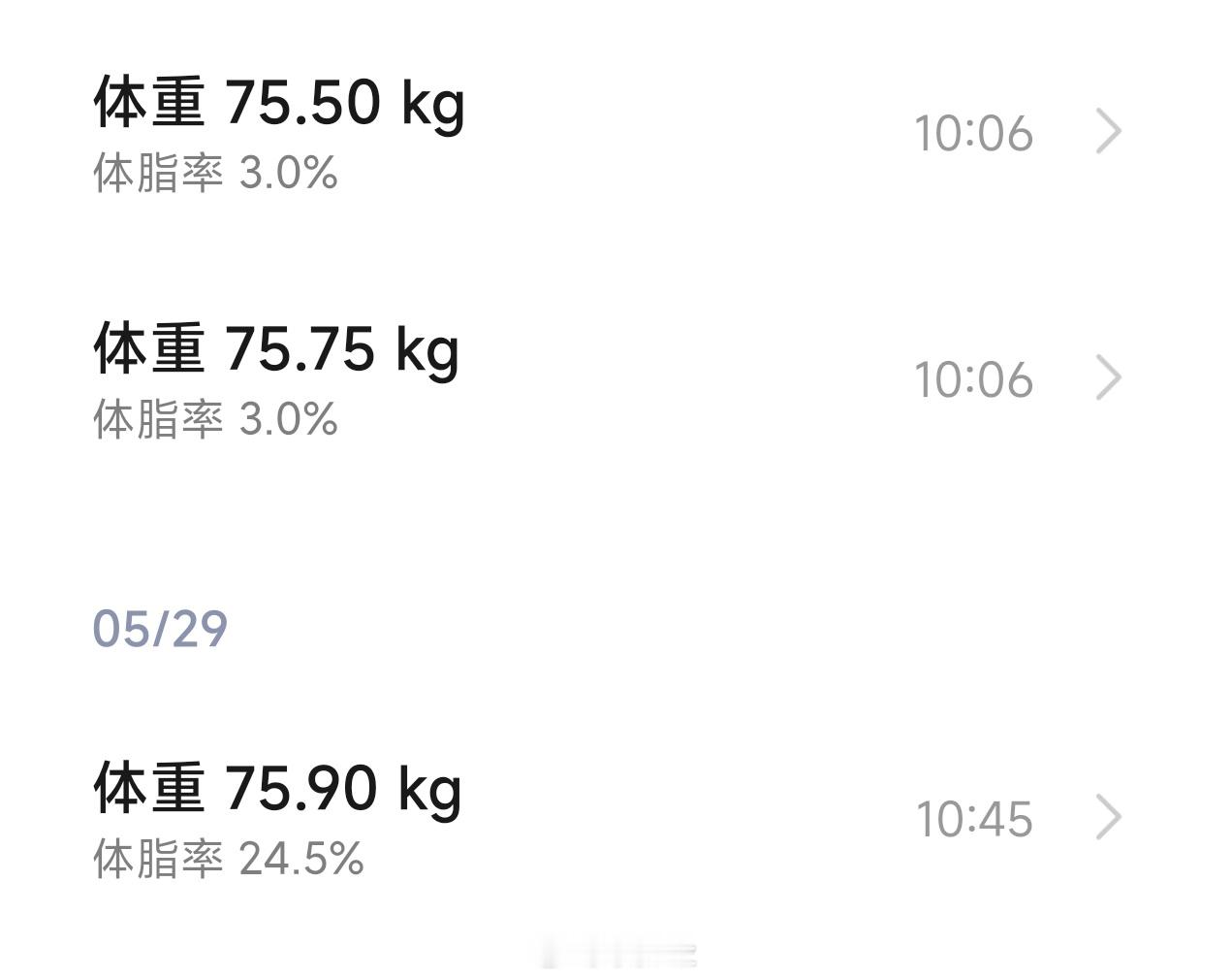 米这个体脂秤 s800 怎么隔三差五给我测出一个我这辈子都不可能有的体脂率啊？？