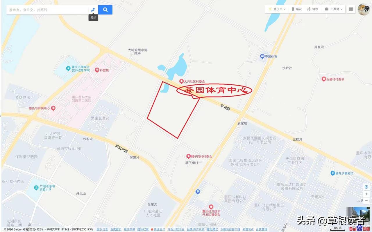 南岸区在茶园新区通江组团规划的茶园体育中心，还有可能建设吗？
南岸区在茶园新区通