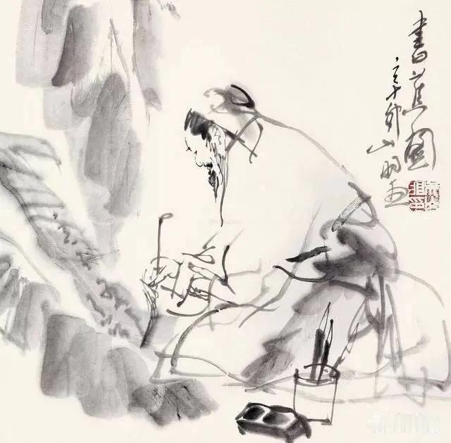 上联：折蕉挥豪书天意
下联：[玫瑰]

网络图片/诚谢侵删
