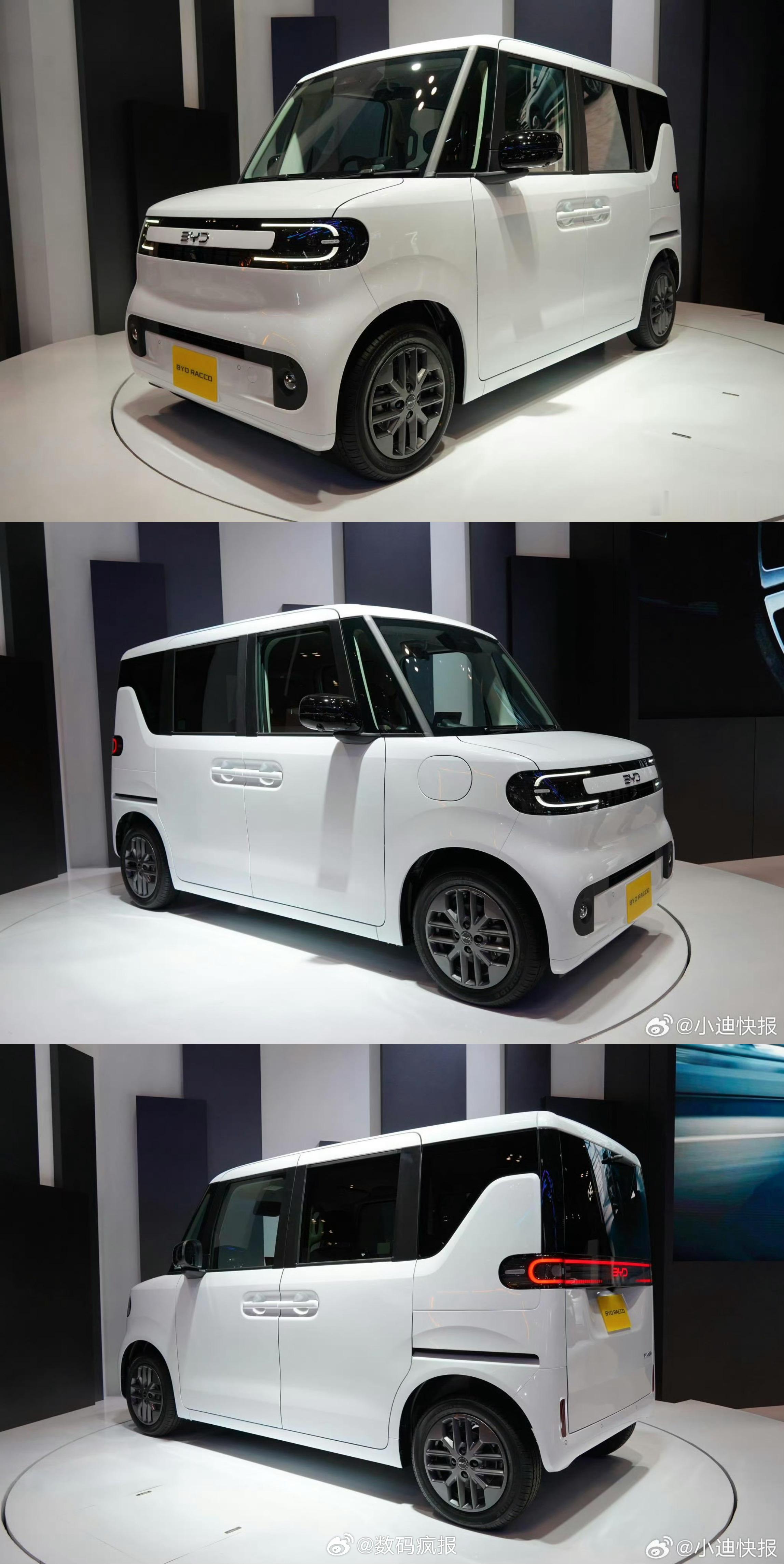 比亚迪K-Car亮相日本东京车展啥时候国内发布这种微型车？能坐4个人，续航180