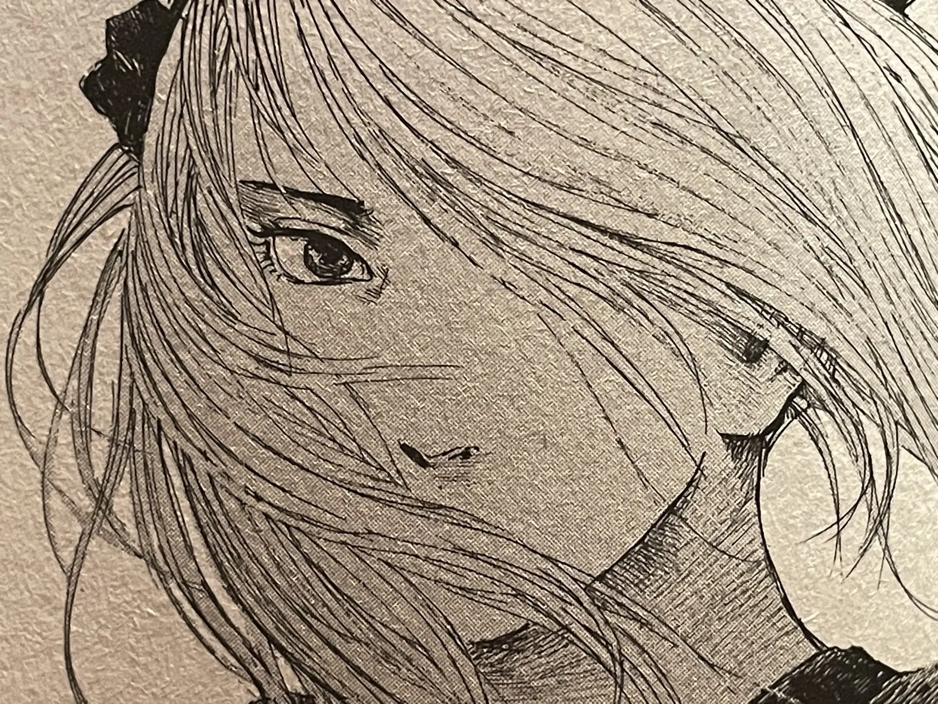 局部。绘画笔记
