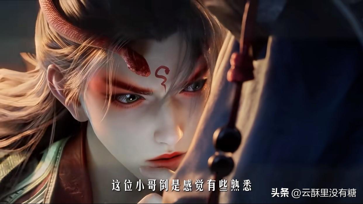 《牧神记》里的龙娇男是真火，这姐们凭颜值一天播放破300万，确实有点东西。

但