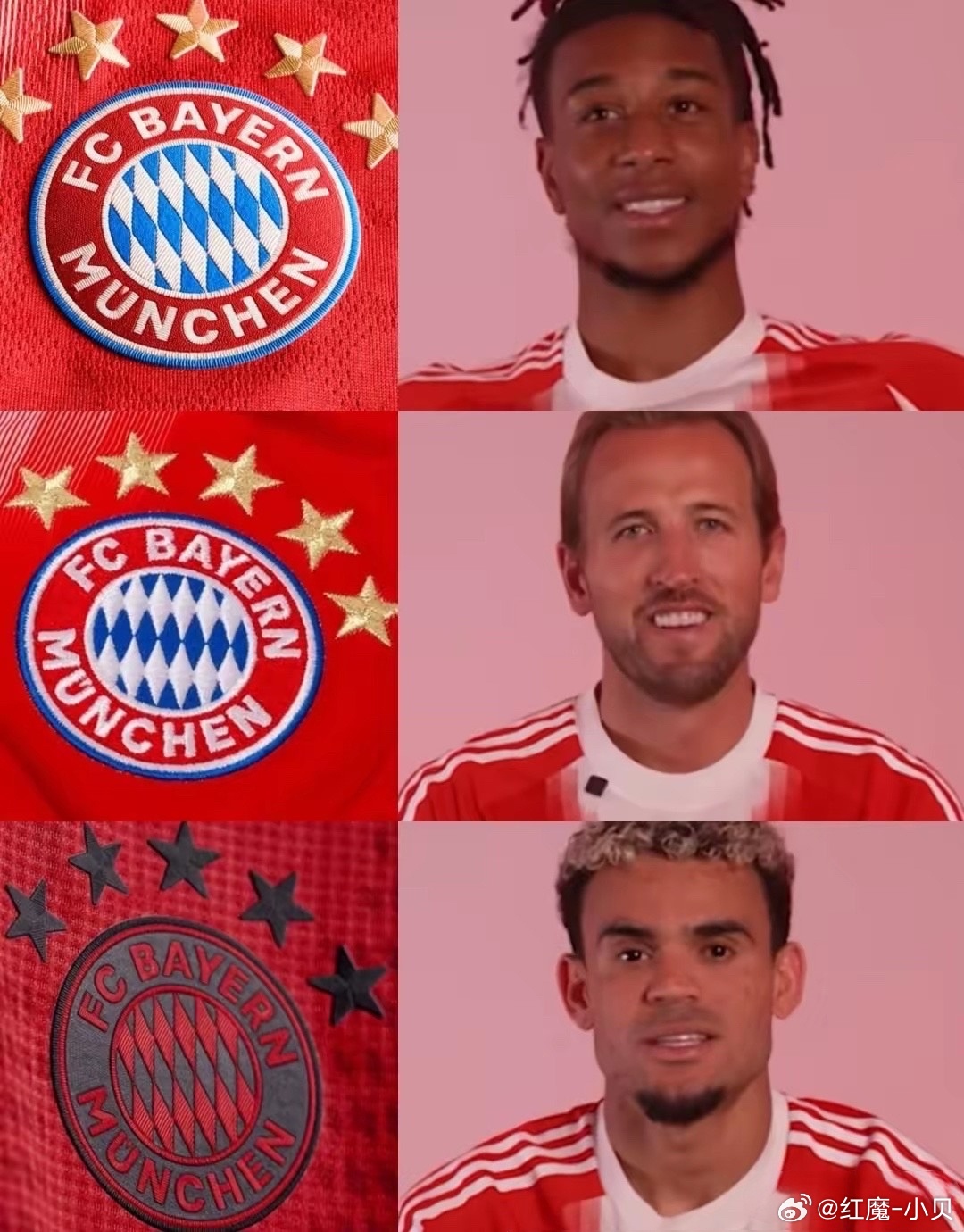 他们来了！拜仁三大进攻手开启金球奖模式！✅哈里·凯恩：39场47球5助。✅路易斯