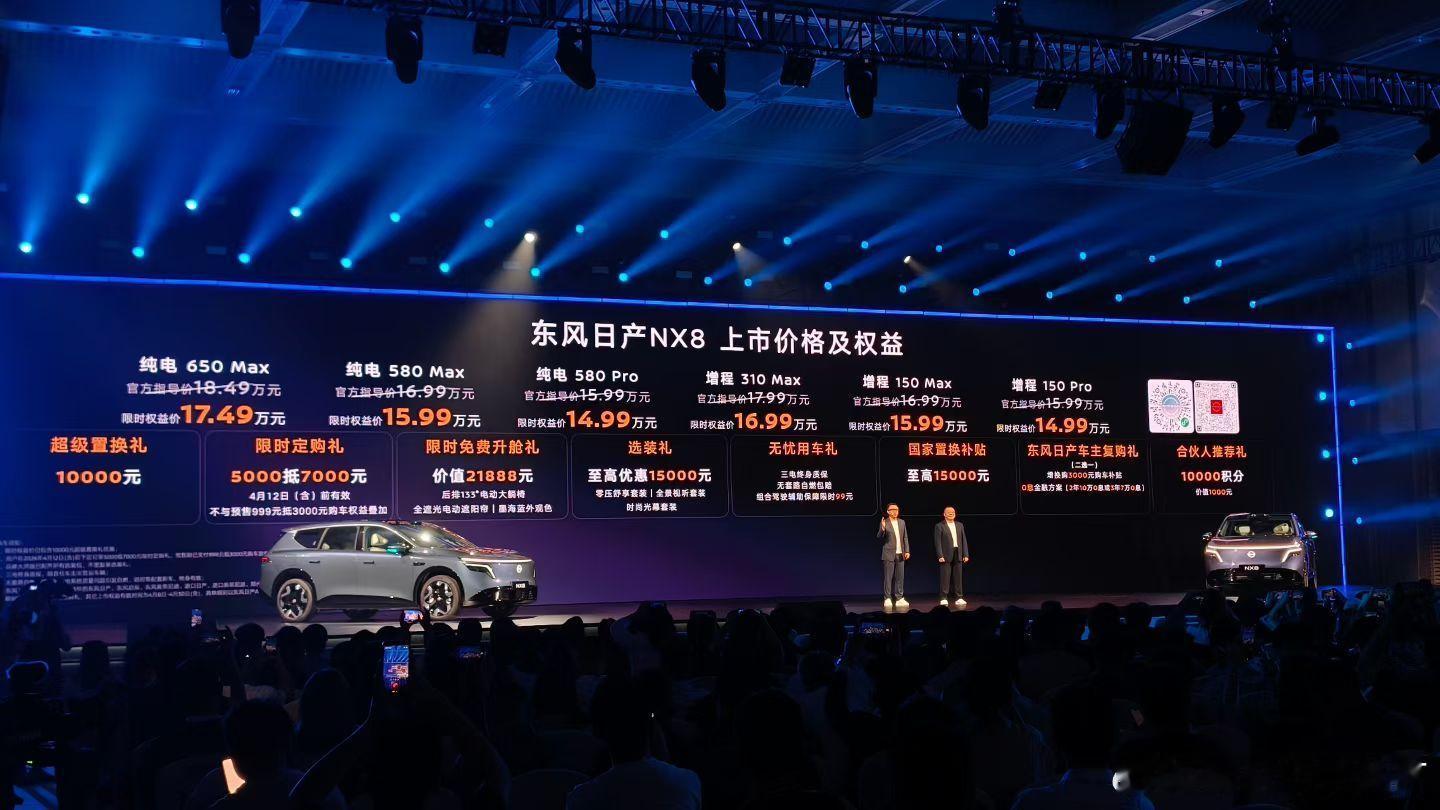 惊喜！真诚！效率！东风日产用30分钟完成NX8这台重磅产品的上市，这台大大大SU