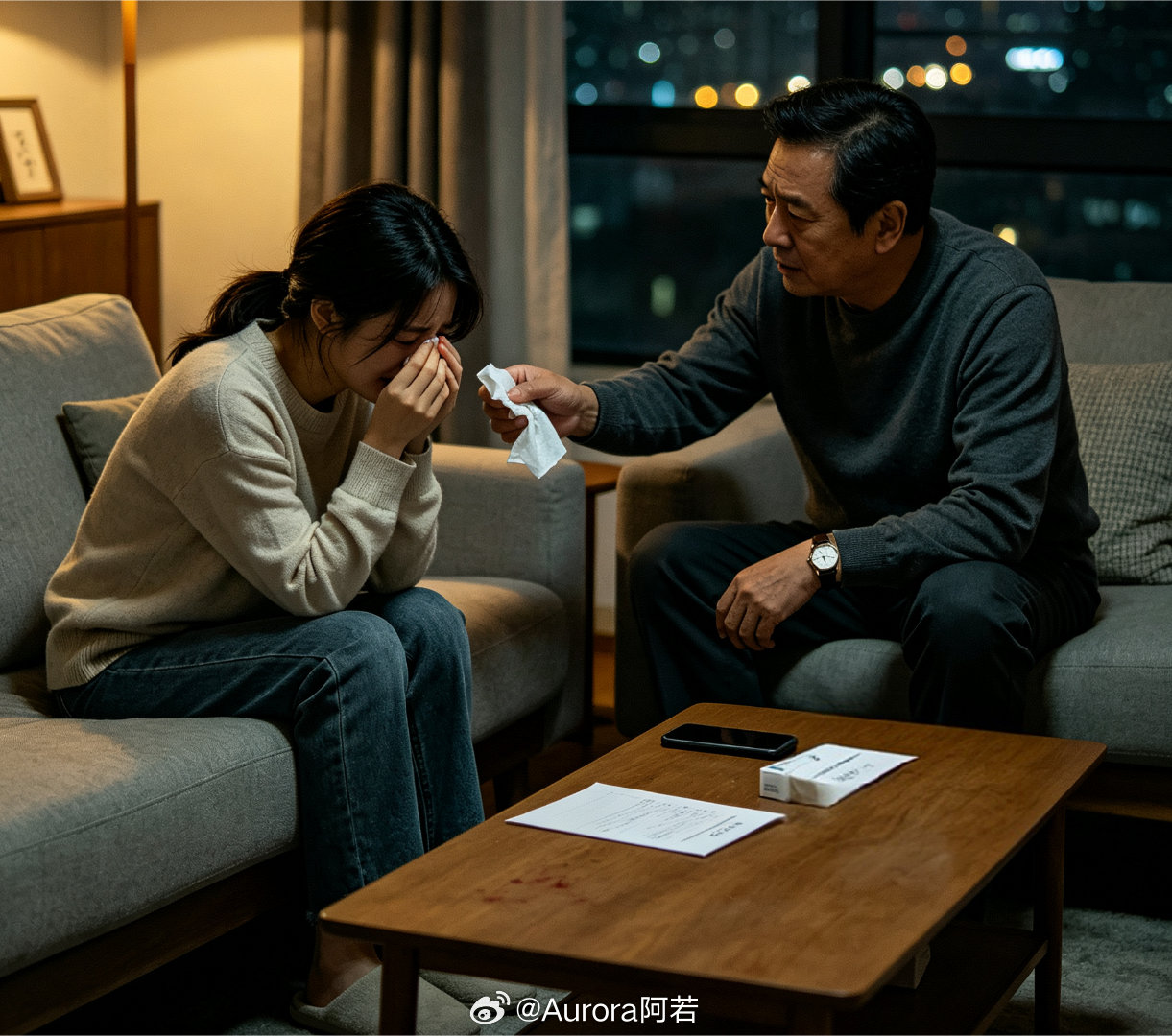 让人痛心！女子长期被男友家暴，屡次回家跟父亲哭诉伤痛。有家人可以倾诉，有机会脱身