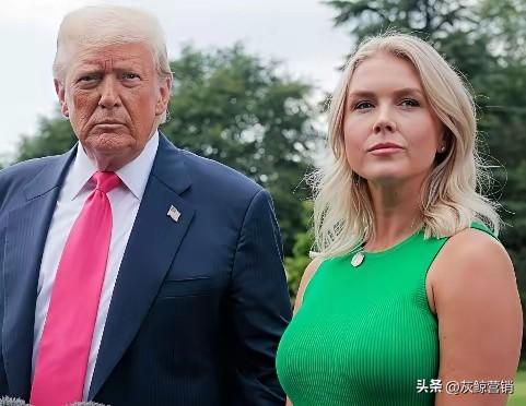 特朗普的新闻秘书卡洛琳莱维特要为特靠谱惨谈的支持率背锅了。

特朗普面对惨谈的支