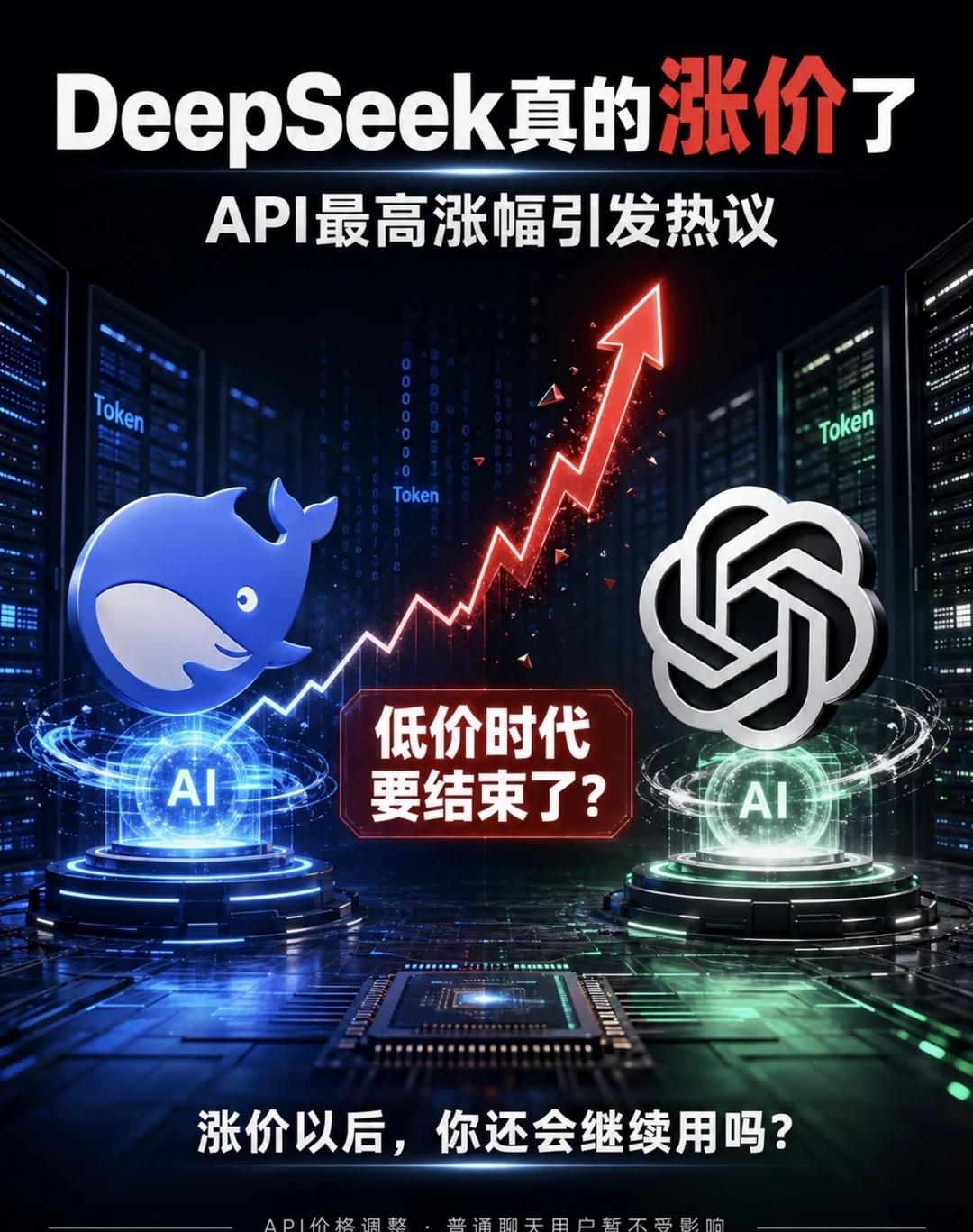 DeepSeek这次，是真的要和“价格屠夫”告别了？
前段时间官方刚预告，准备整