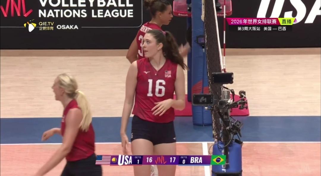 VNL澳门总决赛1/8决赛
中国女排Vs美国女排


美国女排3：0（26-24