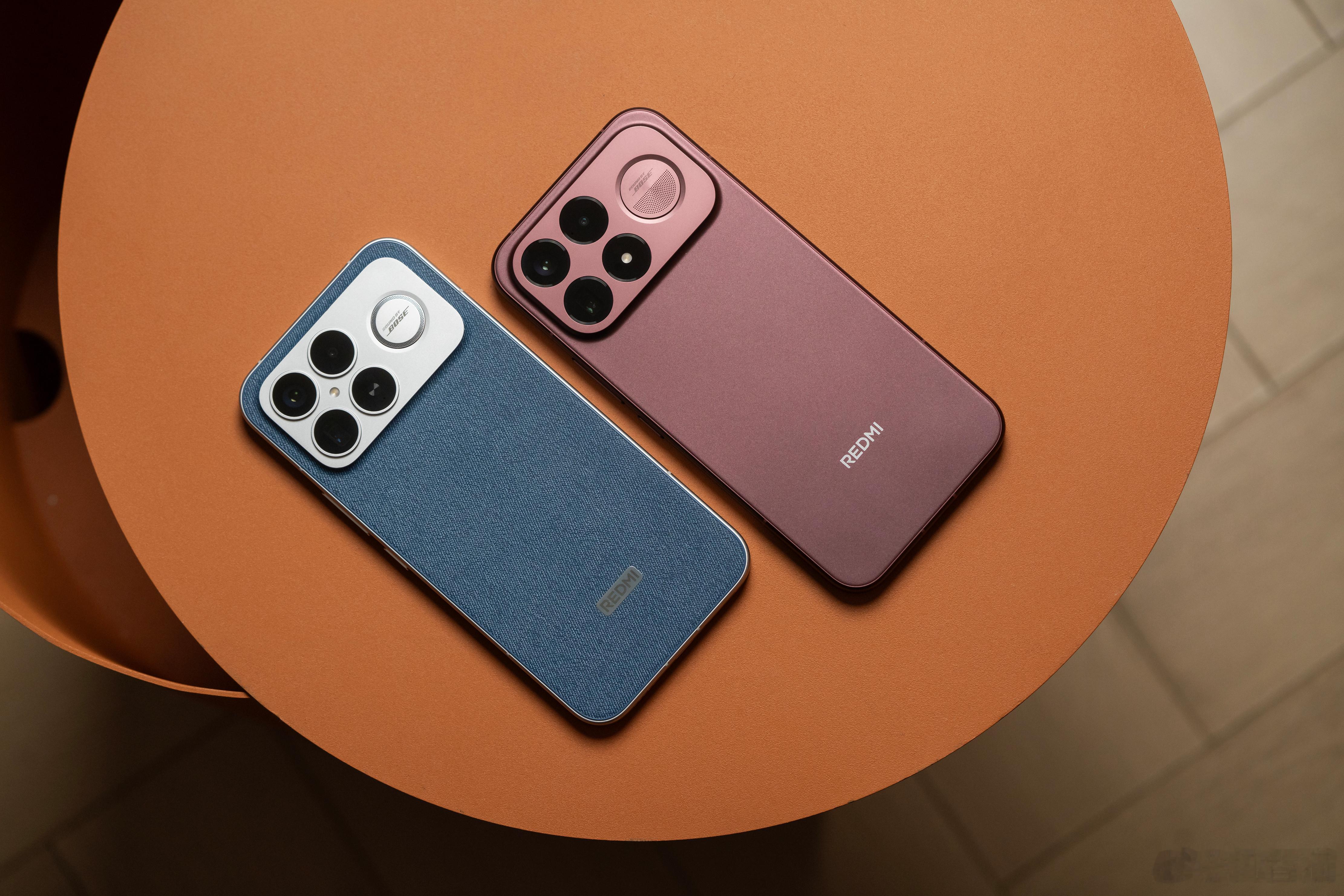 REDMI K100 Pro Max机身背后的扬声器外罩，这次看上去比老款尺寸还