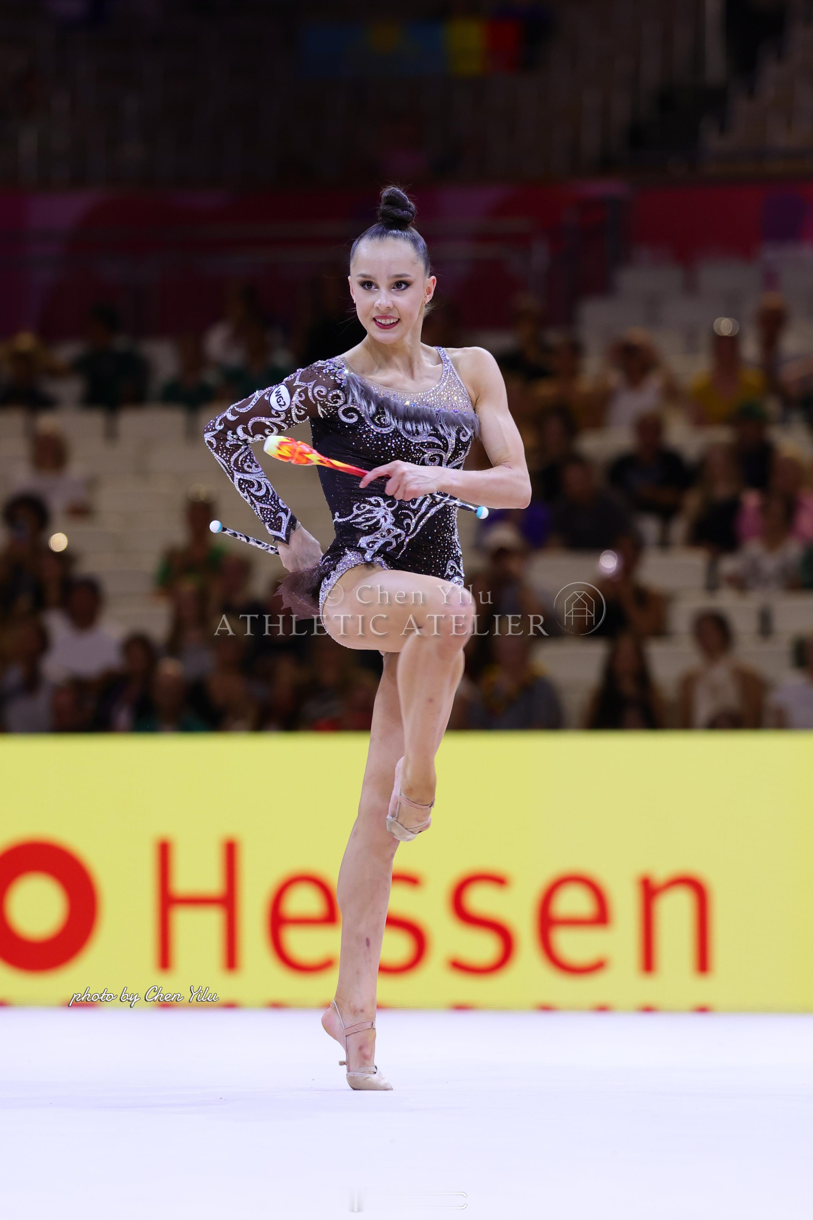 Maria Borisova根据世锦赛赛程，前四组也就是王淇、糯米，小丘她们所在