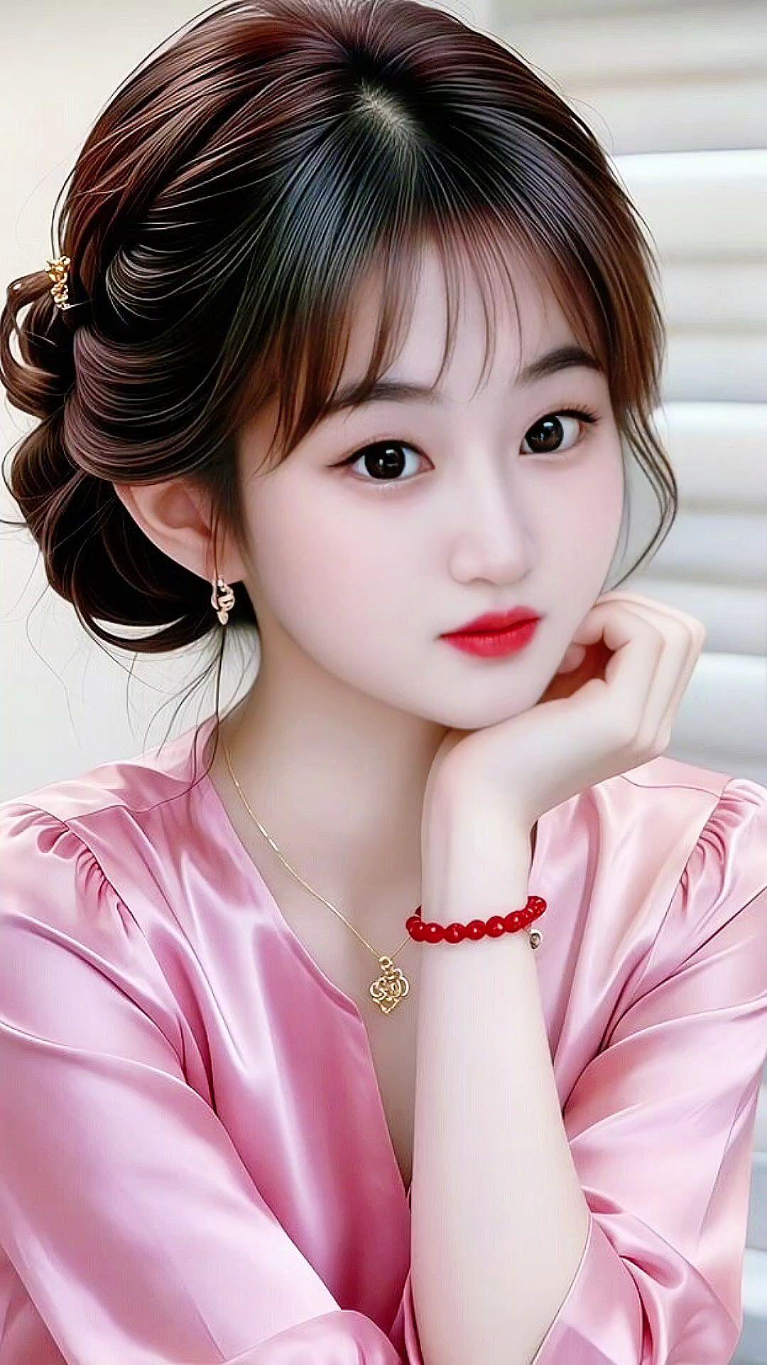 美出温柔感 温柔气质盘发 甜系少女感穿搭 打造温婉可人的氛围感 清纯甜美