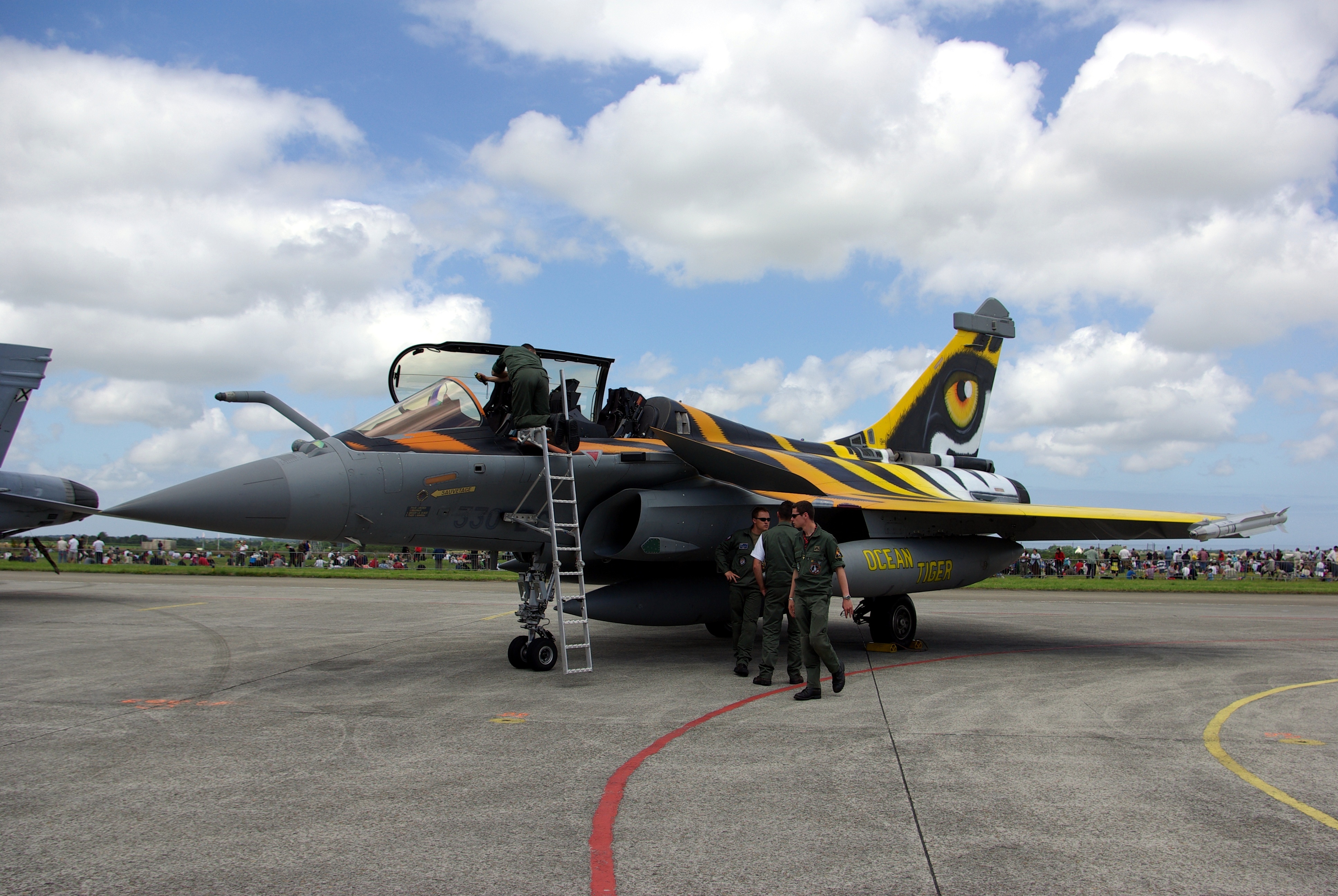 分享圖片：法國達索“陣風”B戰鬥機 