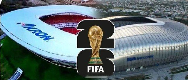 世界足联确认:  🇲🇽 墨西哥蒙特雷和瓜达拉哈拉将主办2026世界杯附加赛?