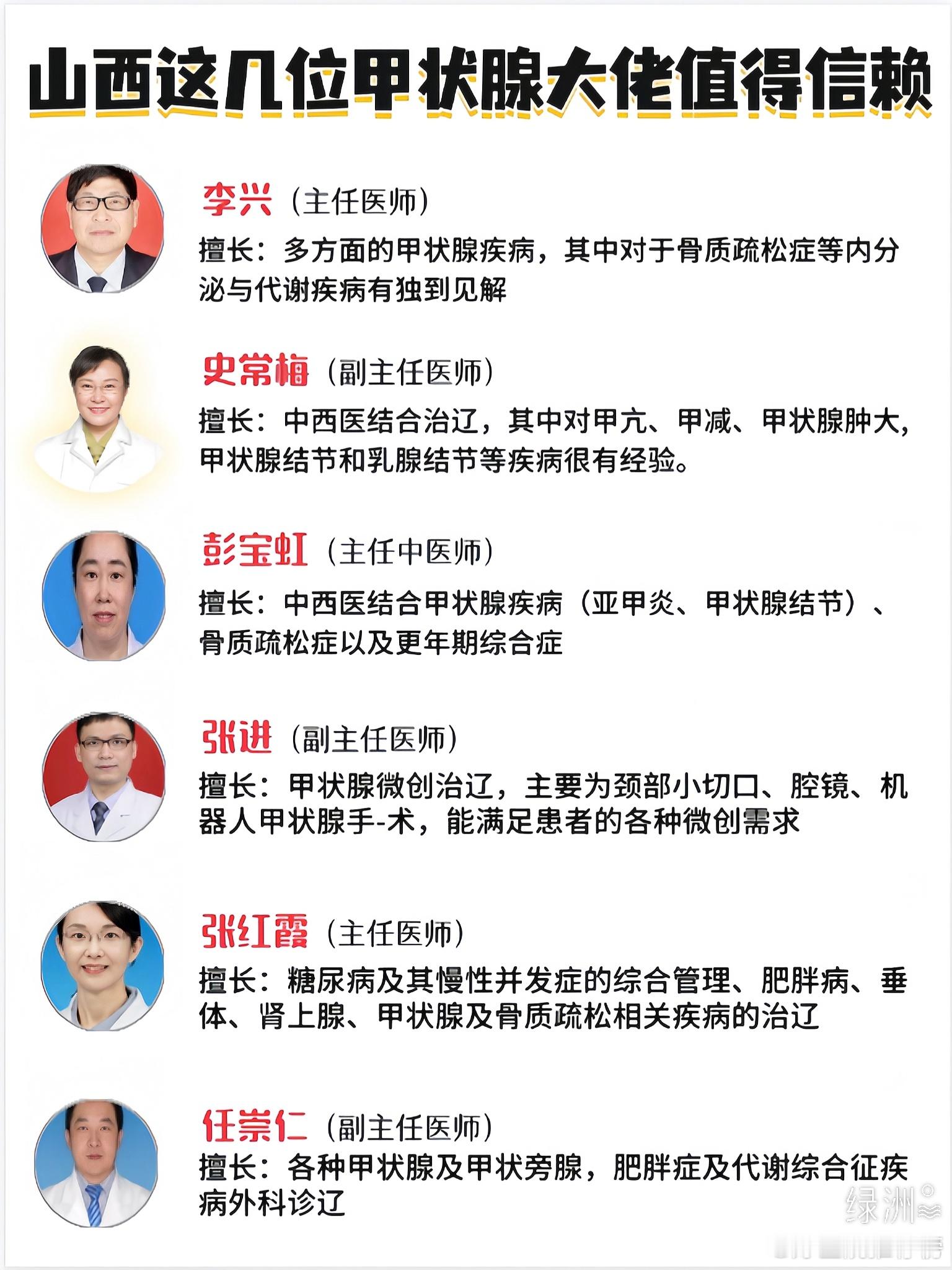 亲测有效！山西这几位甲状腺大佬值得信赖 哈喽宝子们，久违的甲状腺专科专治找翳生系