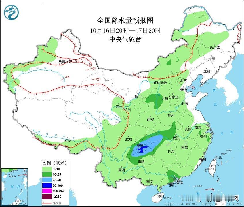 17-18号中东部地区的降雨具有高度不确定性，尤其是山东、安徽、江苏等地，接下来