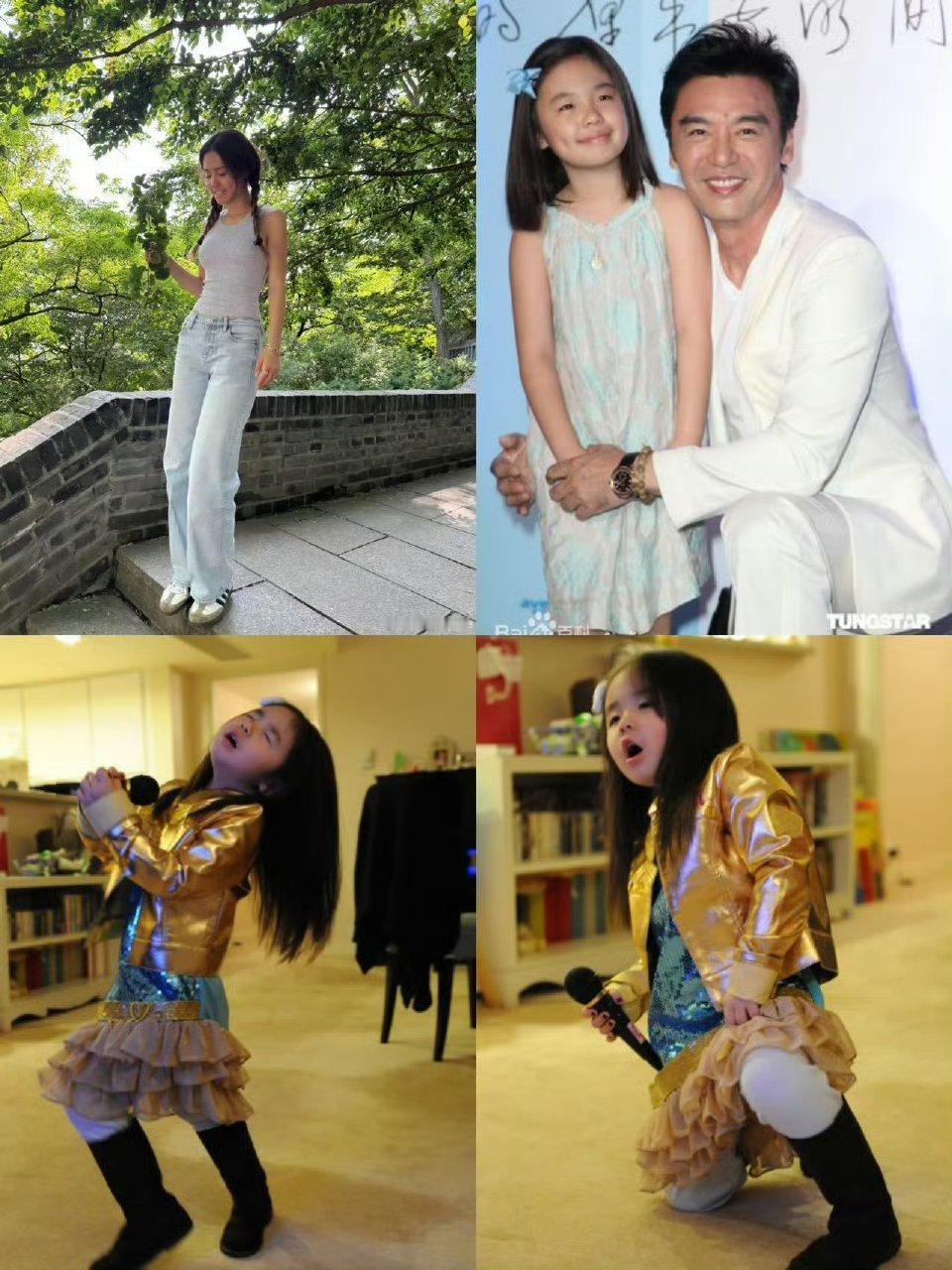 钟镇涛女儿喜提北电场记板录取书 钟懿的北电录取书是场记板造型！开箱时兴奋藏不住，
