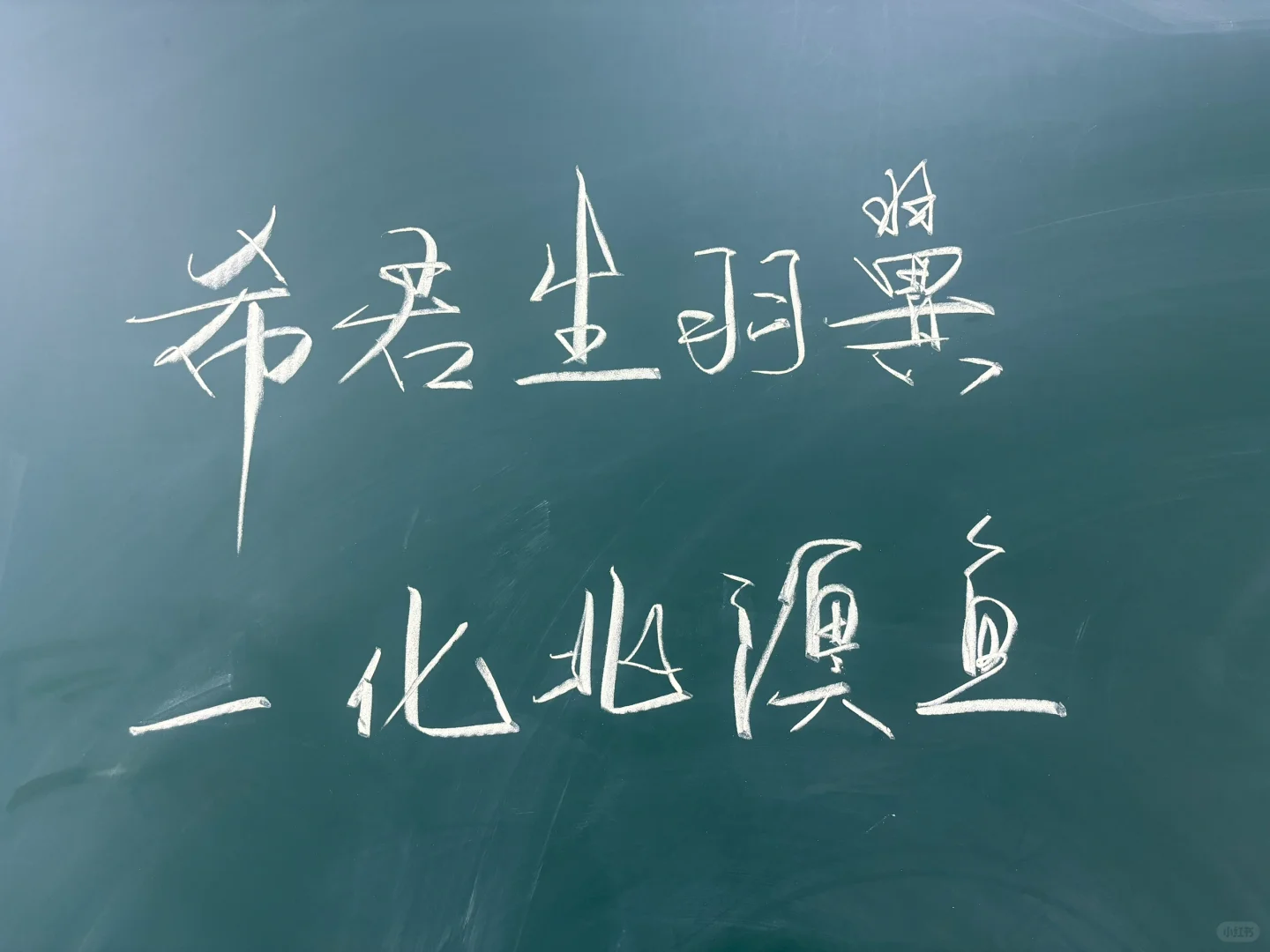 一天一句送给所有高三学生