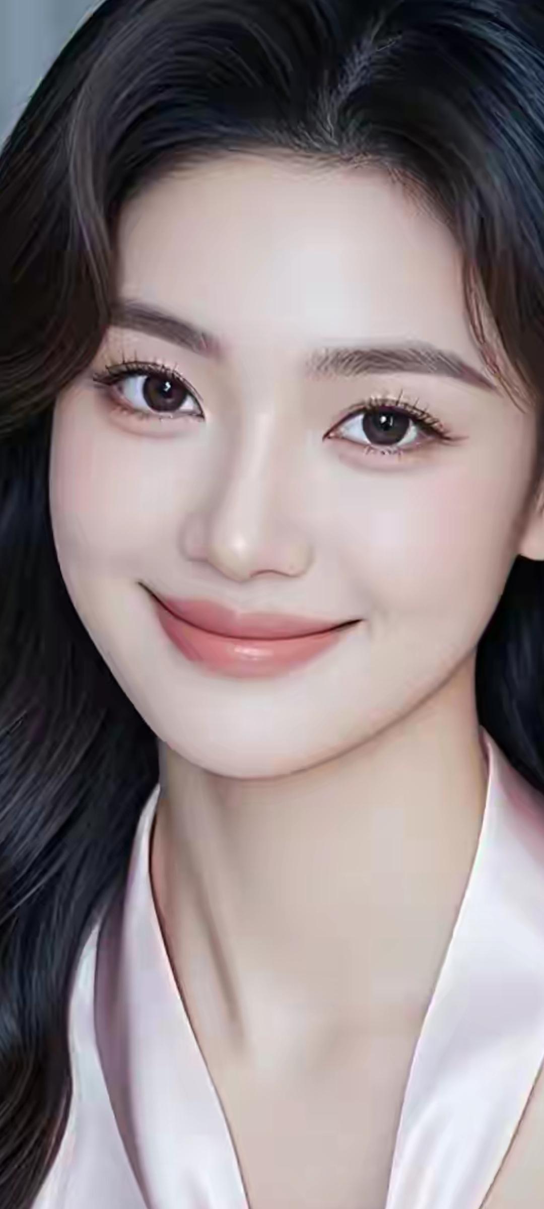 温柔甜美的微笑，让人心动不已😊