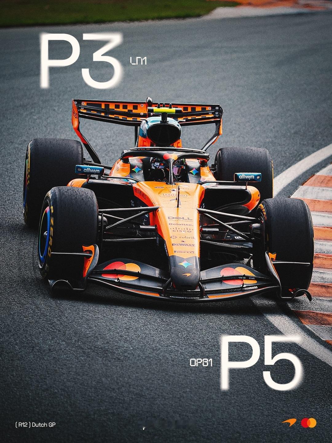 冲刺排位赛收获第3和第5准备好迎接排位赛McLaren｜2026F1荷兰大奖赛 