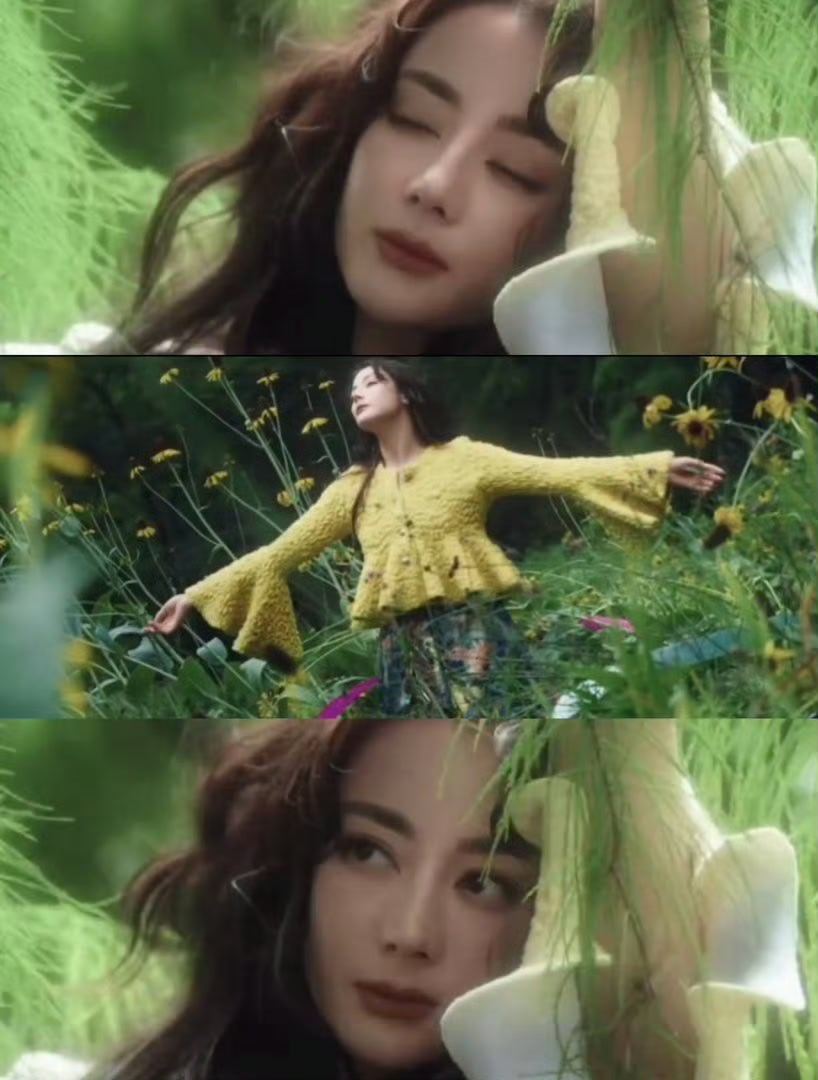 迪丽热巴 VOGUE  直接完成五大女刊全满贯，时尚和影视双线开花，这份成绩是一