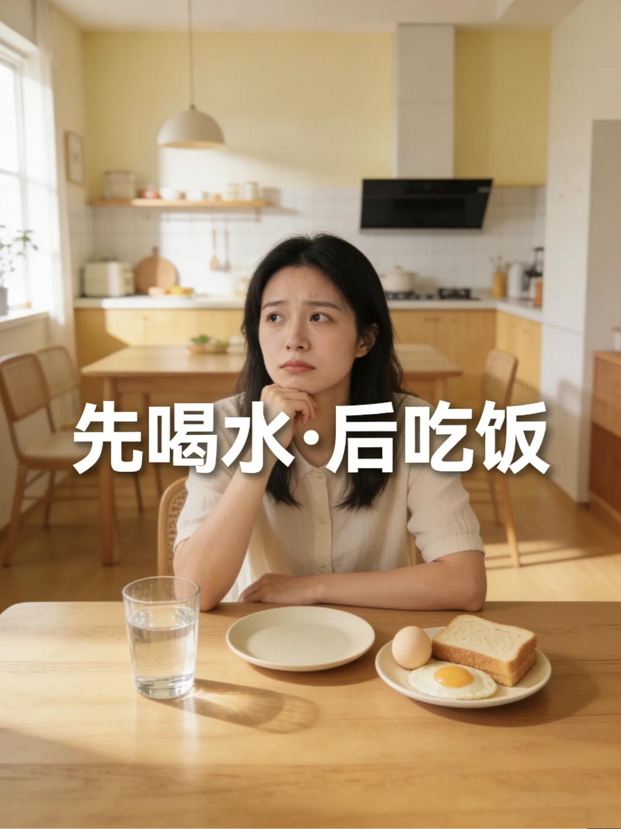 起床到底是先喝水还是先吃饭?
早上到底是先喝水还是先吃饭？其实很多人第一步就错了