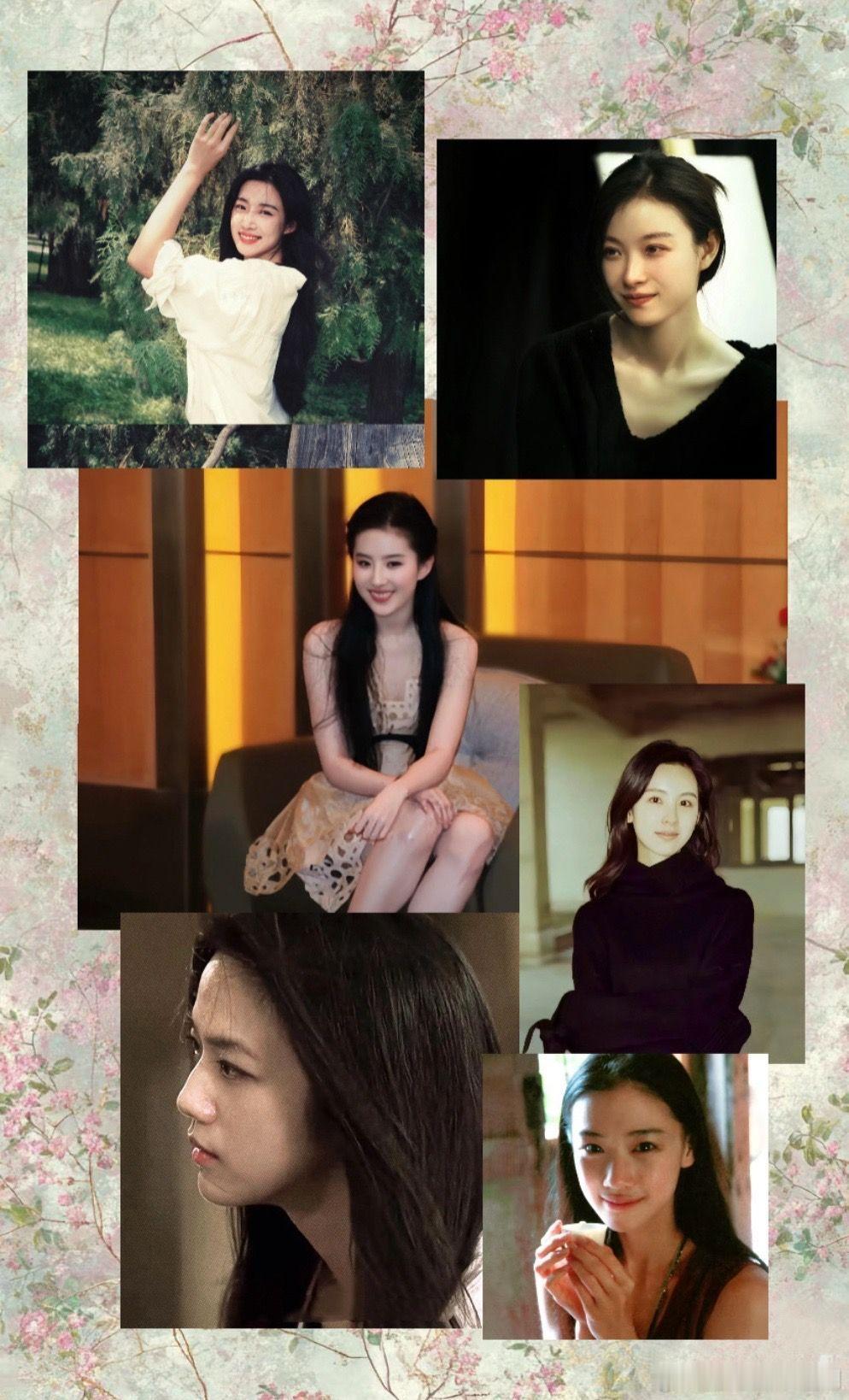 她们身上统一没有那种虚浮感虚荣，叽叽喳喳，没脑子的感觉。是一种自然清透的感觉，像