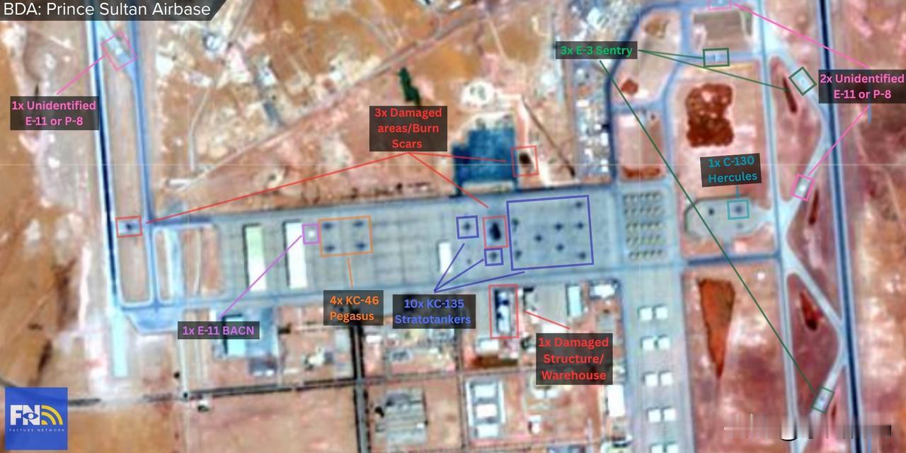 这种就是明显的认知战媒体，都被砸了四处了，E-3G断两节、KC-46A头没了、C