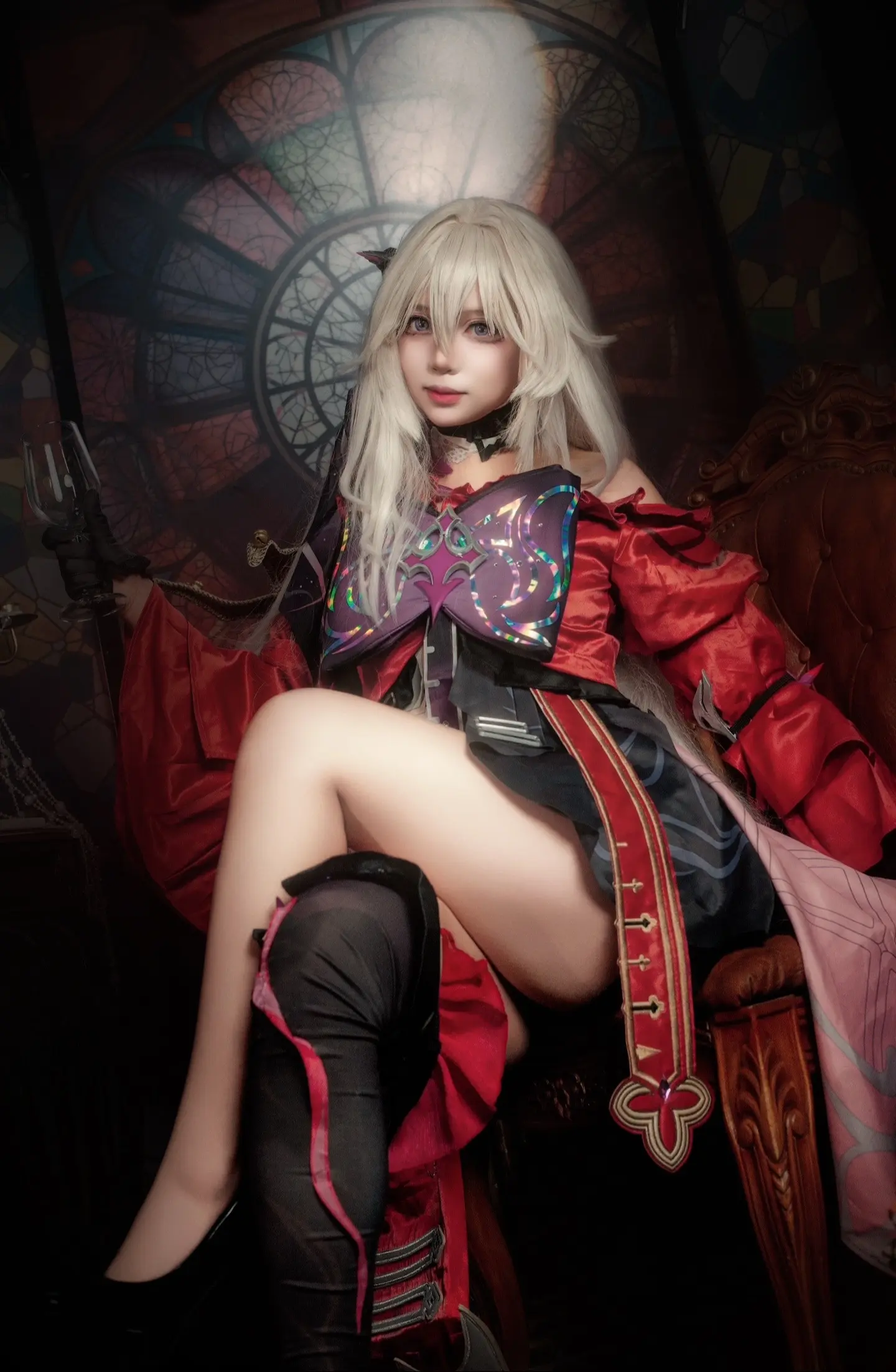 瑟…瑟莉姆大人！瑟莉姆Cosplay正片； 出镜 ； 拍摄：我