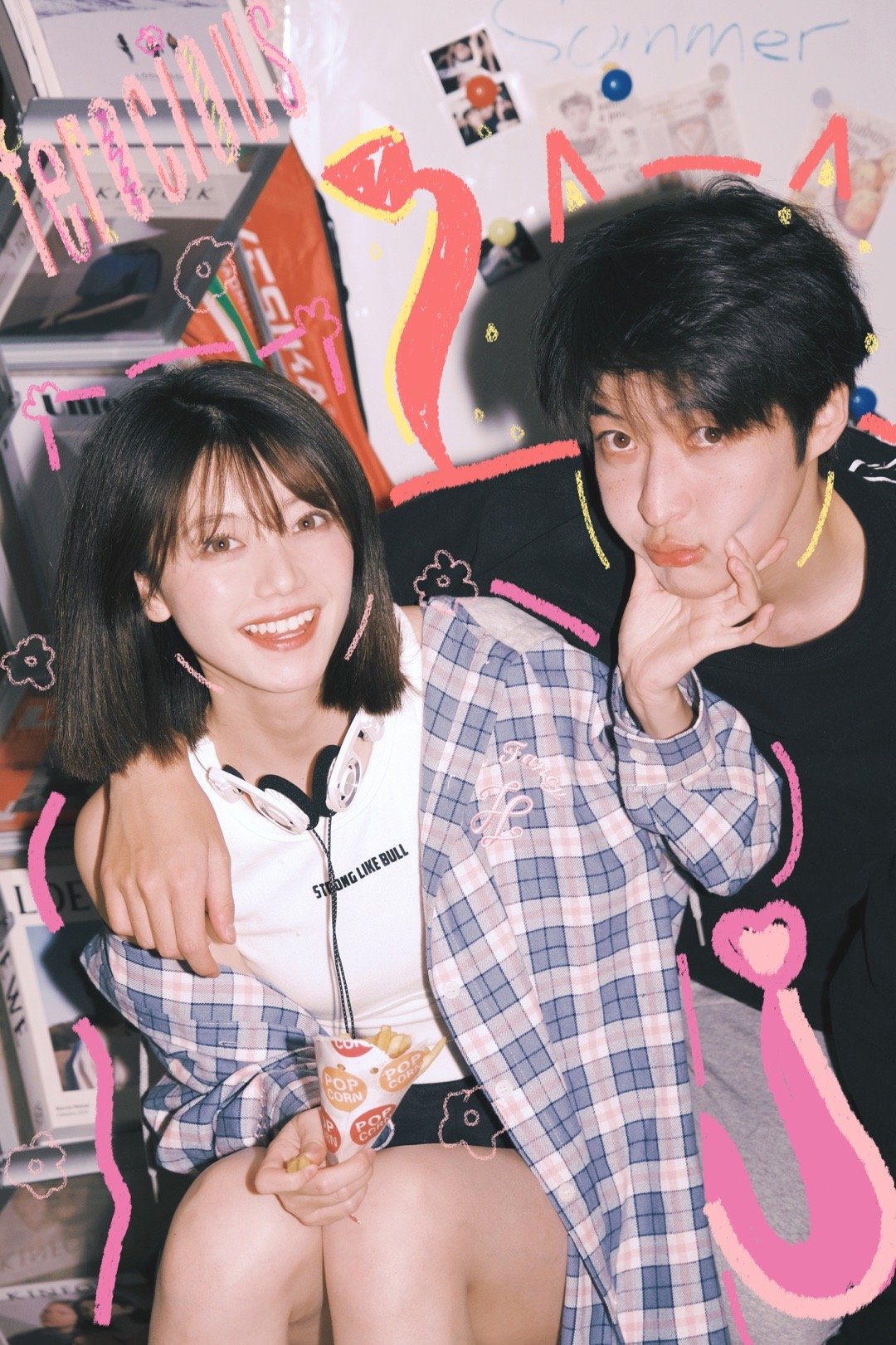 情侣涂鸦！ ​​​